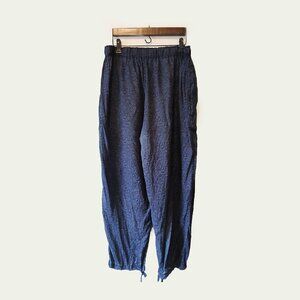 NEEDLES - Relaxed linen paisley pants - Sz L